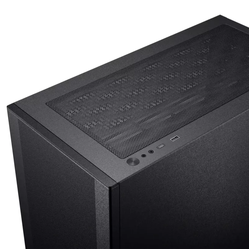 PC-Gehäuse PHANTEKS XT Pro Ultra Midi Tower Schwarz — ATX/EATX, Temperglas, 2x3,5 Zoll + 5x2,5 Zoll, USB-C