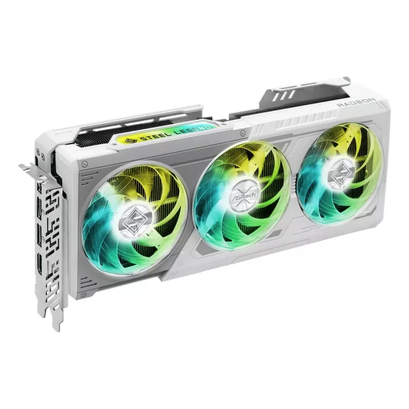 ASRock Grafikkarte Radeon RX 9070 Steel Legend 16GB OC 16GB GDDR6 1x HDMI 3x DisplayPort 2.1a