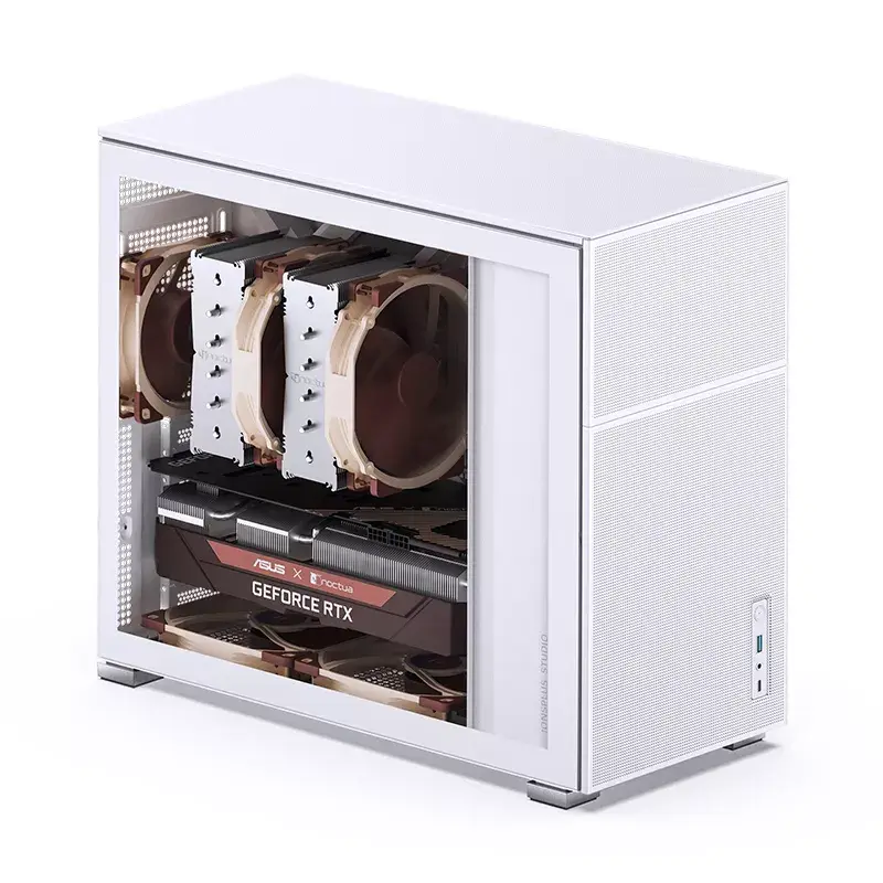 PC-Gehäuse Jonsbo D41 MESH Midi Tower Weiß