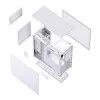 PC-Gehäuse Jonsbo D41 MESH Midi Tower Weiß