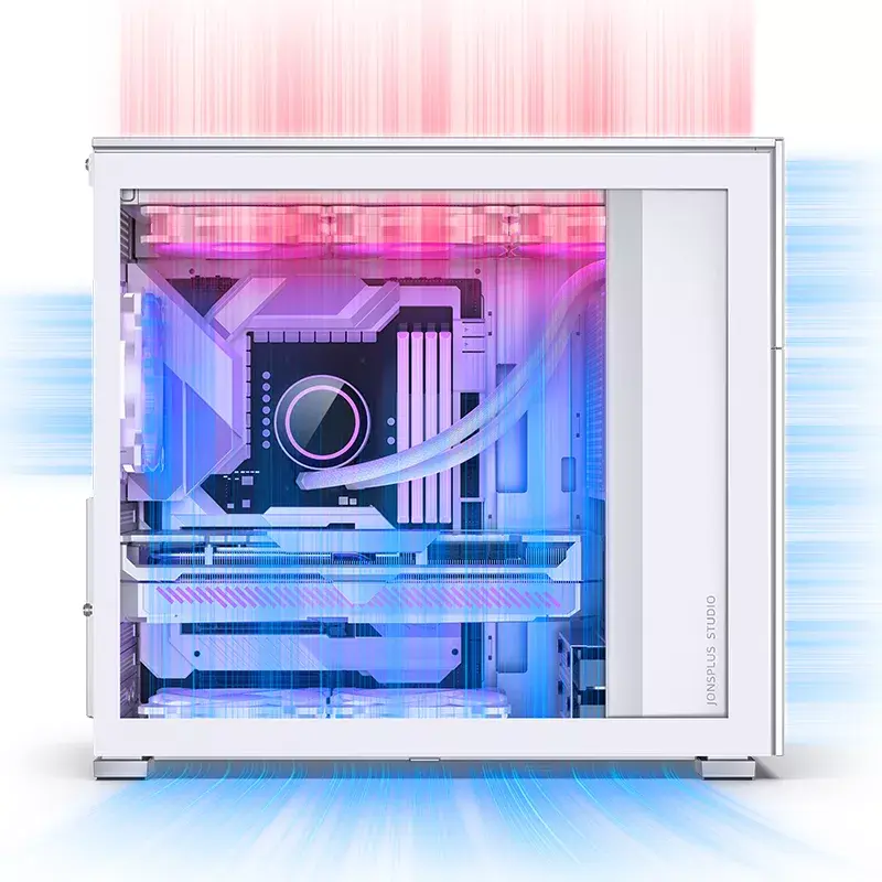 PC-Gehäuse Jonsbo D41 MESH Midi Tower Weiß