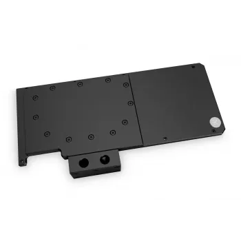 Backplate EK Water Blocks Acetal Kupfer POM Schwarz