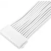 Netzteil-Verlängerungskabel SILVERSTONE 24-polig ATX SST-PP07E-MBW-V2 30 cm Weiß