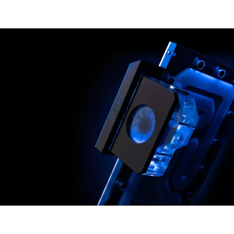 Montageplatte EK Water Blocks Aluminium Schwarz