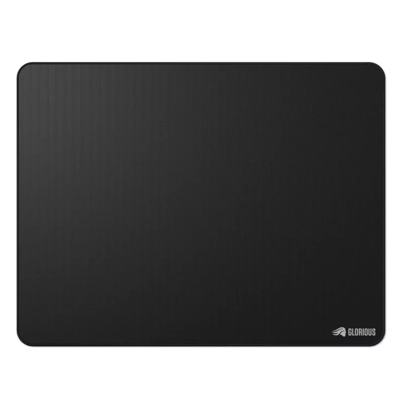Glorious Gaming Glorious Maus Pad 2 XL - Genäht - Schwarz, Schwarz, Monochrom, Stoff, Gummi, Rutschfeste Unterseite, Gaming-Mauspad