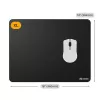 Glorious Gaming Glorious Maus Pad 2 XL - Genäht - Schwarz, Schwarz, Monochrom, Stoff, Gummi, Rutschfeste Unterseite, Gaming-Mauspad