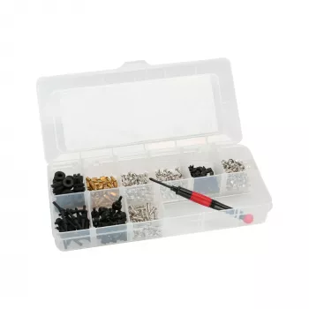InLine Schraubenset mit Schraubendreher 411 Stk.