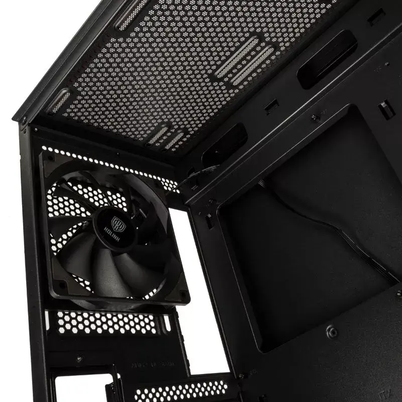 Kolink UNITY MESHBAY PERFORMANCE Midi Tower Schwarz