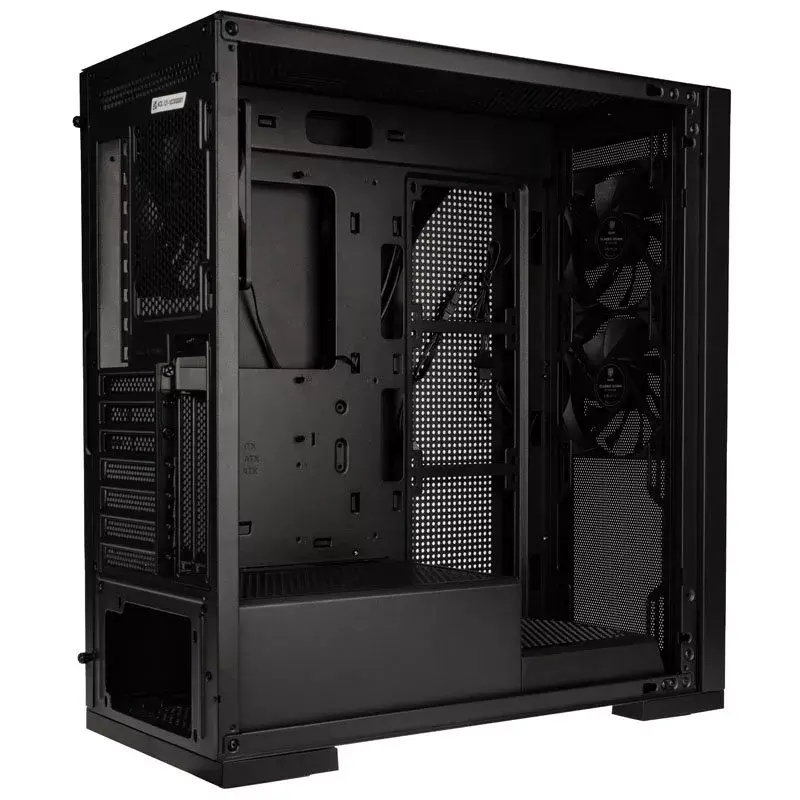 Kolink UNITY MESHBAY PERFORMANCE Midi Tower Schwarz
