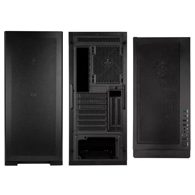 Kolink UNITY MESHBAY PERFORMANCE Midi Tower Schwarz