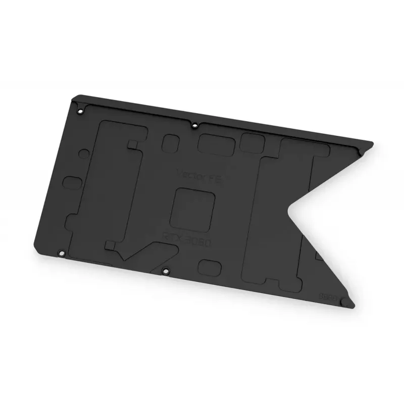 Backplate EK Water Blocks Aluminium Schwarz