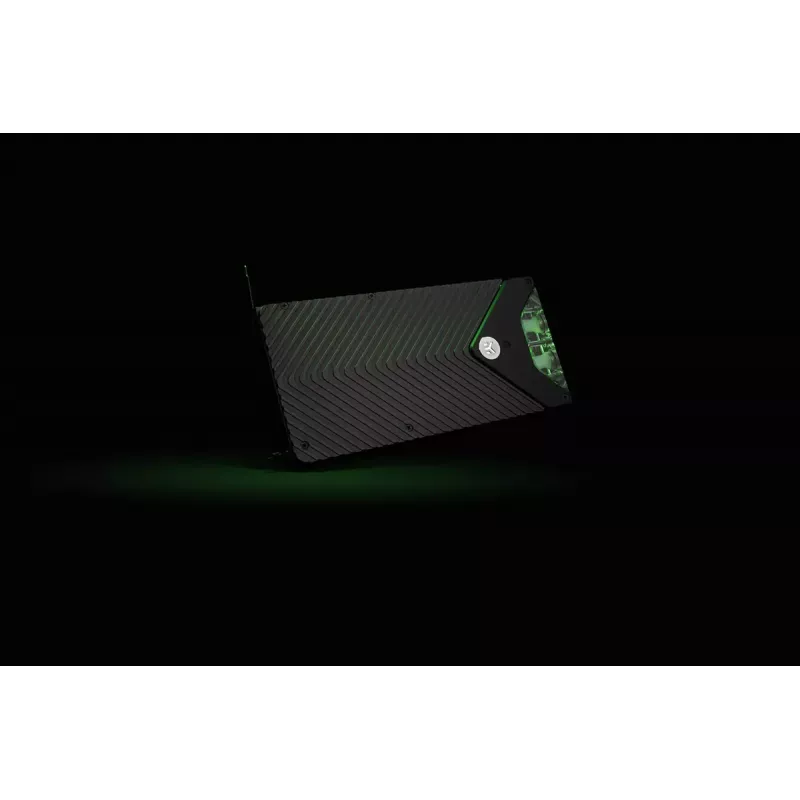 Backplate EK Water Blocks Aluminium Schwarz