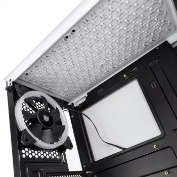 Computergehäuse Kolink VOID WHITE Midi Tower Weiß, Schwarz