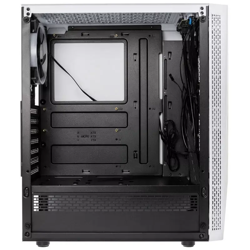 Computergehäuse Kolink VOID WHITE Midi Tower Weiß, Schwarz