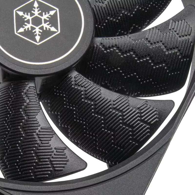 Gehäuselüfter SILVERSTONE SST-SF120B 120 mm schwarz — 120-mm-Kühllüfter für PC-Gehäuse
