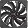 Gehäuselüfter SILVERSTONE SST-SF120B 120 mm schwarz — 120-mm-Kühllüfter für PC-Gehäuse