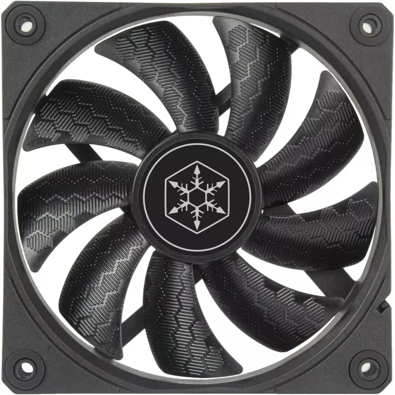Gehäuselüfter SILVERSTONE SST-SF120B 120 mm schwarz — 120-mm-Kühllüfter für PC-Gehäuse