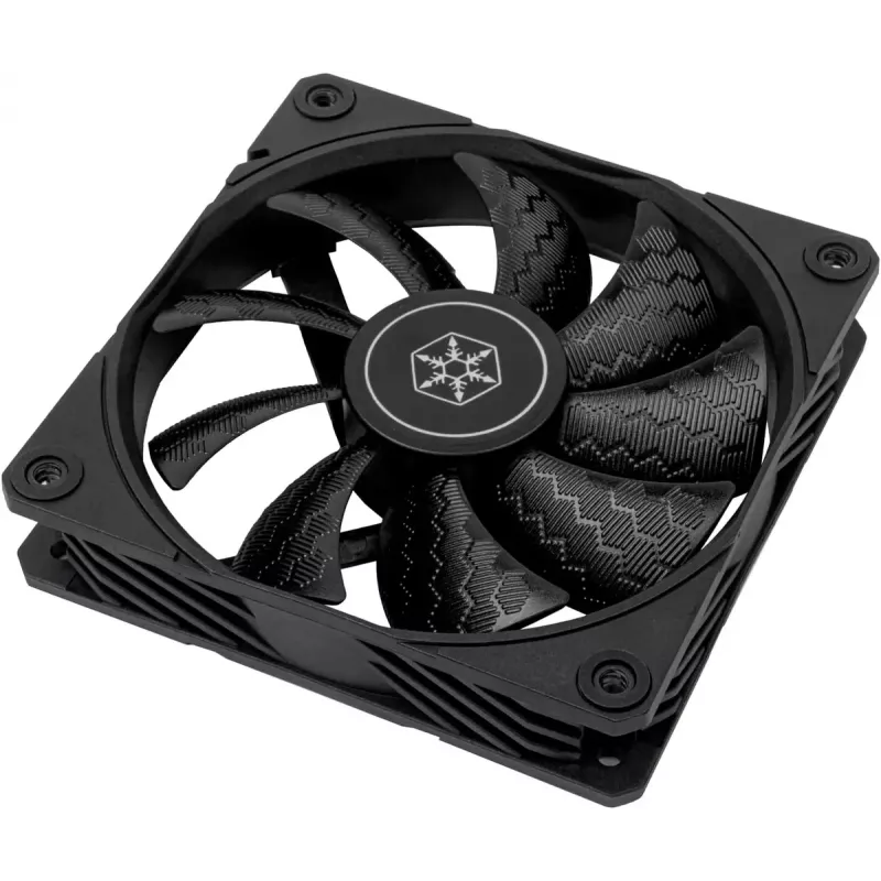 Gehäuselüfter SILVERSTONE SST-SF120B 120 mm schwarz — 120-mm-Kühllüfter für PC-Gehäuse