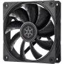 Gehäuselüfter SILVERSTONE SST-SF120B 120 mm schwarz — 120-mm-Kühllüfter für PC-Gehäuse