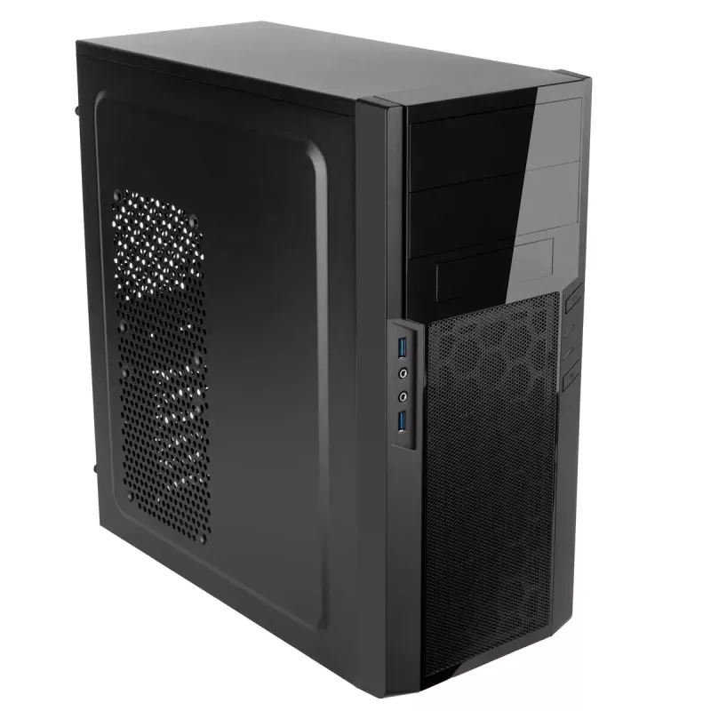 PC-Gehäuse Silverstone PS13 Mini Tower Schwarz