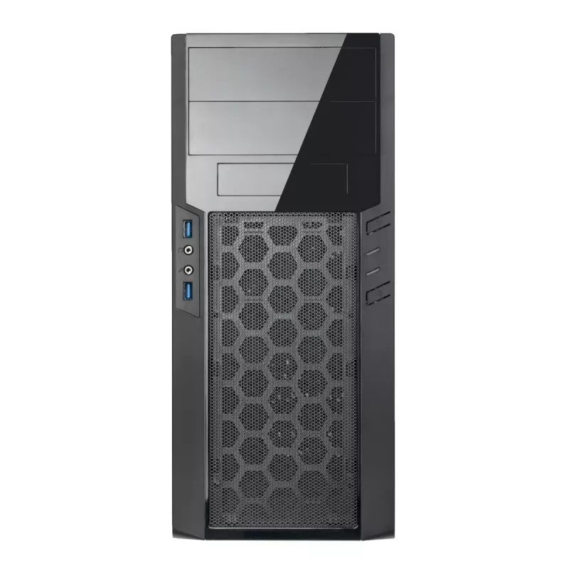 PC-Gehäuse Silverstone PS13 Mini Tower Schwarz