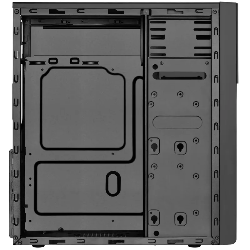 PC-Gehäuse Silverstone PS13 Mini Tower Schwarz