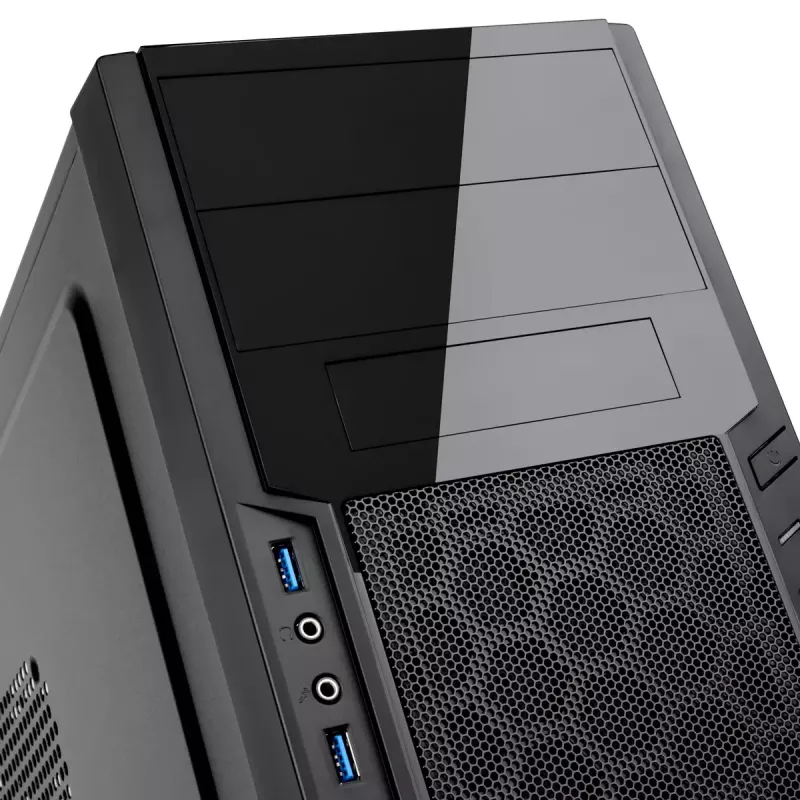 PC-Gehäuse Silverstone PS13 Mini Tower Schwarz
