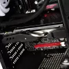 PC-Gehäuse Silverstone PS13 Mini Tower Schwarz