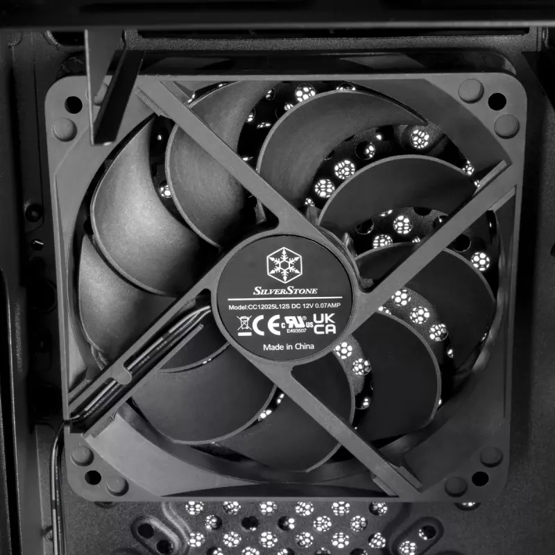 PC-Gehäuse Silverstone PS13 Mini Tower Schwarz