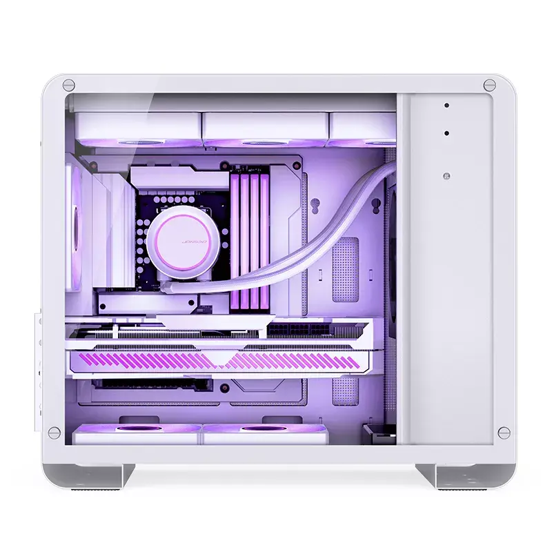 PC-Gehäuse Jonsbo U4 MINI WHITE Mini Tower Weiß