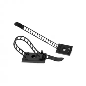 Verstellbare Kabelklemme InLine 59969B 64 mm Schwarz 10 Stück