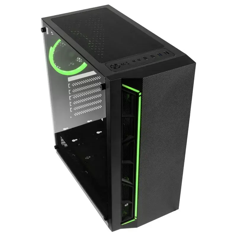 PC Case Kolink Inspire K7 ARGB Midi Tower Schwarz