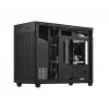 PC-Gehäuse ASUS Prime AP201 MicroATX Mini Tower Schwarz — unterstützt microATX, max. GPU 338 mm, CPU-Kühlerhöhe 170 mm, 3x 3,5-Zoll-Schächte, USB-A 2x, USB-C 1x