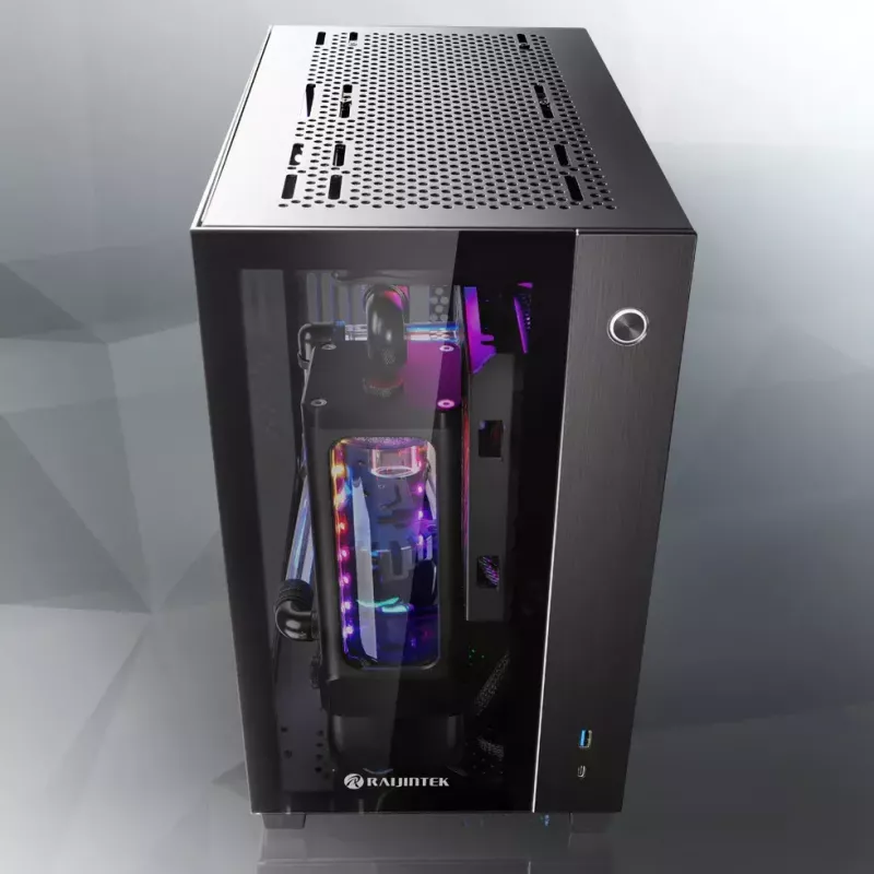 PC-Gehäuse RAIJINTEK PAEAN Mini Mini Tower Schwarz
