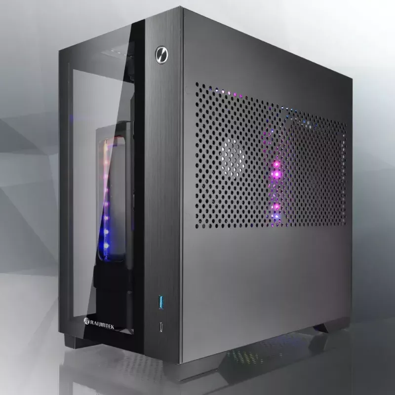 PC-Gehäuse RAIJINTEK PAEAN Mini Mini Tower Schwarz