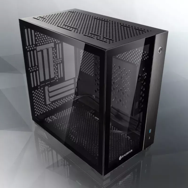 PC-Gehäuse RAIJINTEK PAEAN Mini Mini Tower Schwarz