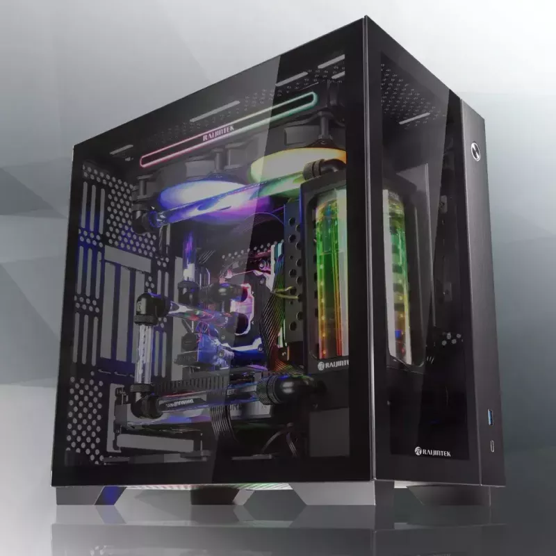 PC-Gehäuse RAIJINTEK PAEAN Mini Mini Tower Schwarz