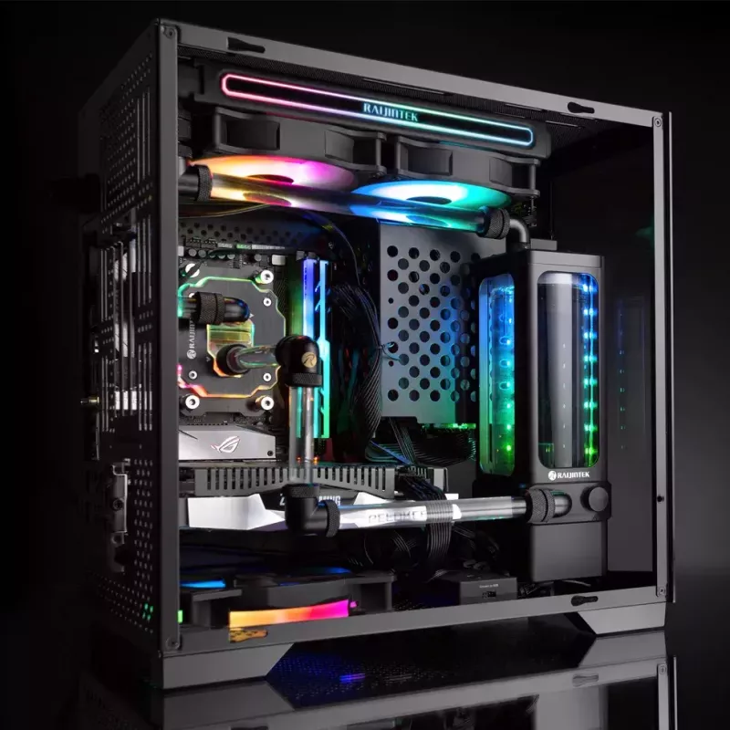PC-Gehäuse RAIJINTEK PAEAN Mini Mini Tower Schwarz