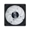 Gehäuselüfter Lian Li 12RCL1W3B 120 mm, 12 V, 2150 RPM, 2,52 mmH2O, Fluiddynamisches Lager, schwarz