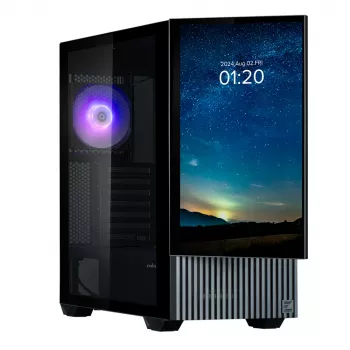 PC-Gehäuse Zalman Z10 DS Midi Tower Schwarz