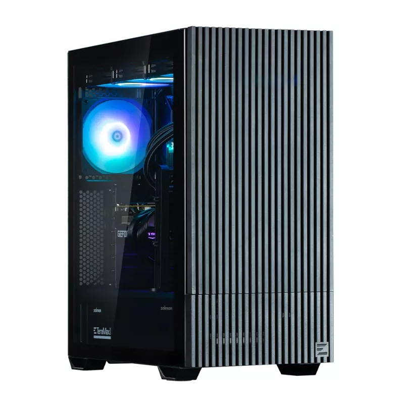 PC-Gehäuse Zalman Z10 DS Midi Tower Schwarz