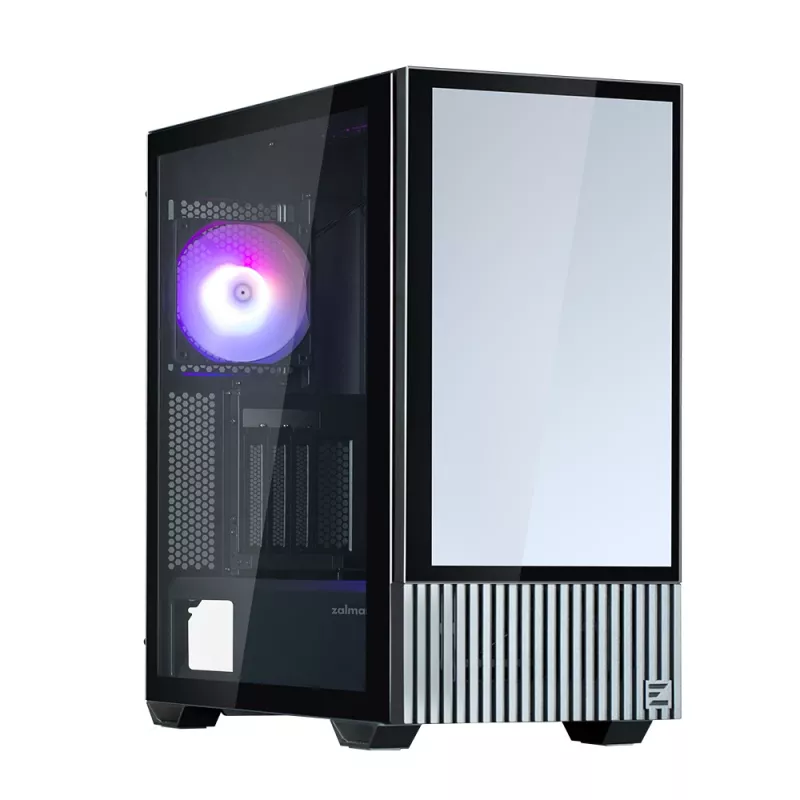 PC-Gehäuse Zalman Z10 DS Midi Tower Schwarz