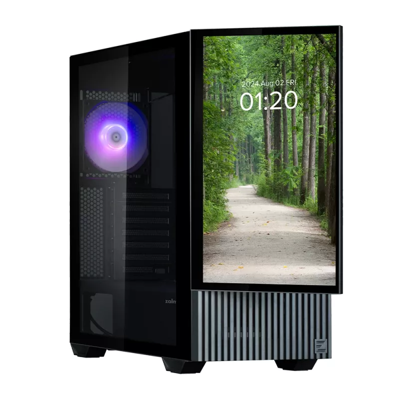 PC-Gehäuse Zalman Z10 DS Midi Tower Schwarz