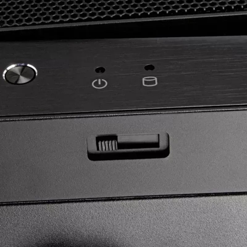 PC-Gehäuse Silverstone GD11 HTPC Weiß