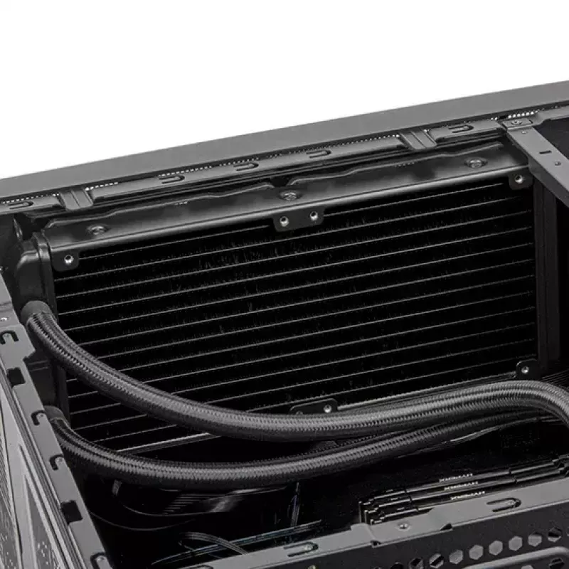 PC-Gehäuse Silverstone GD11 HTPC Weiß