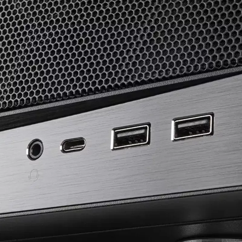 PC-Gehäuse Silverstone GD11 HTPC Weiß