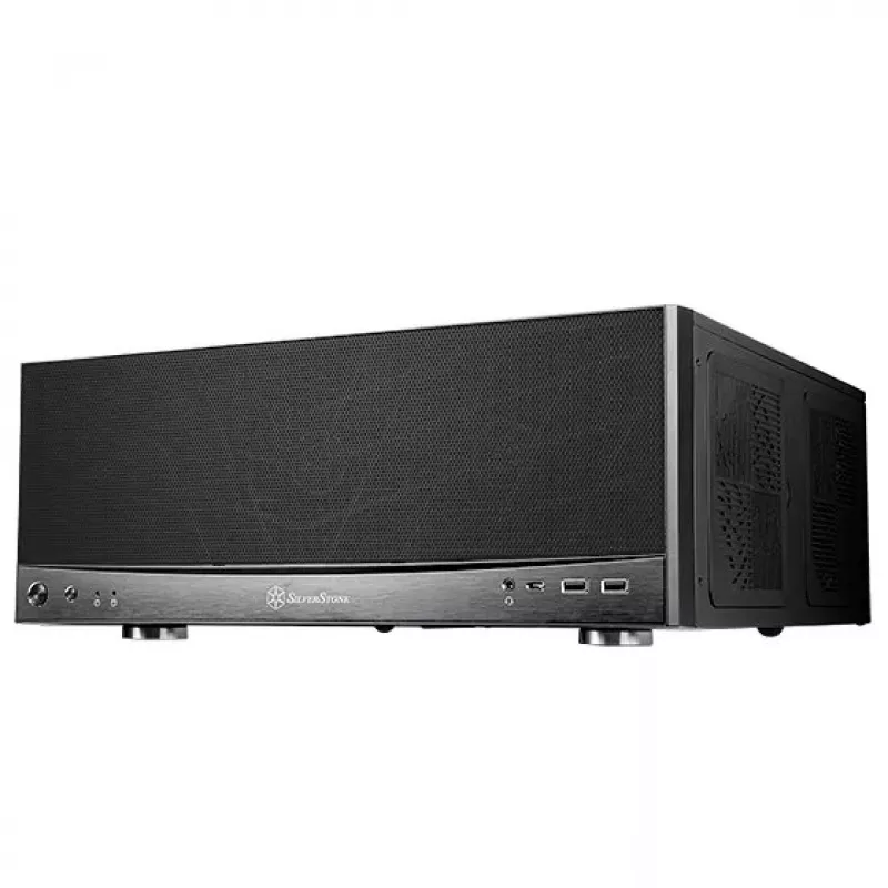 PC-Gehäuse Silverstone GD11 HTPC Weiß