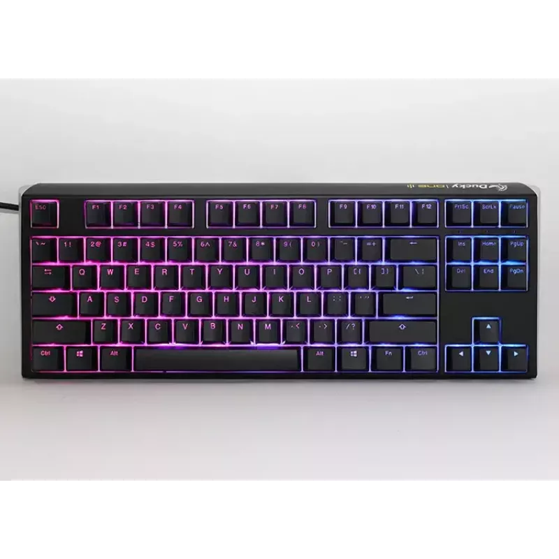 Ducky One 3 Classic TKL Tastatur Gaming USB Mechanisch RGB Schwarz Weiß