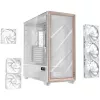 PC-Gehäuse Antec FLUX PRO White EUV Full Tower Weiß