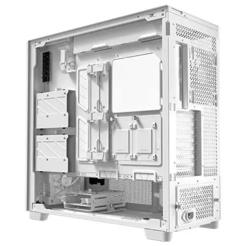 PC-Gehäuse Antec FLUX PRO White EUV Full Tower Weiß